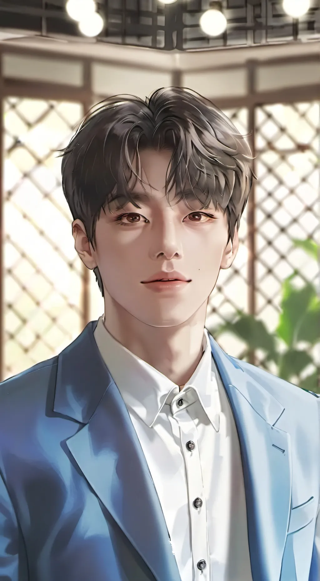 ai character: Stray kids 3 background