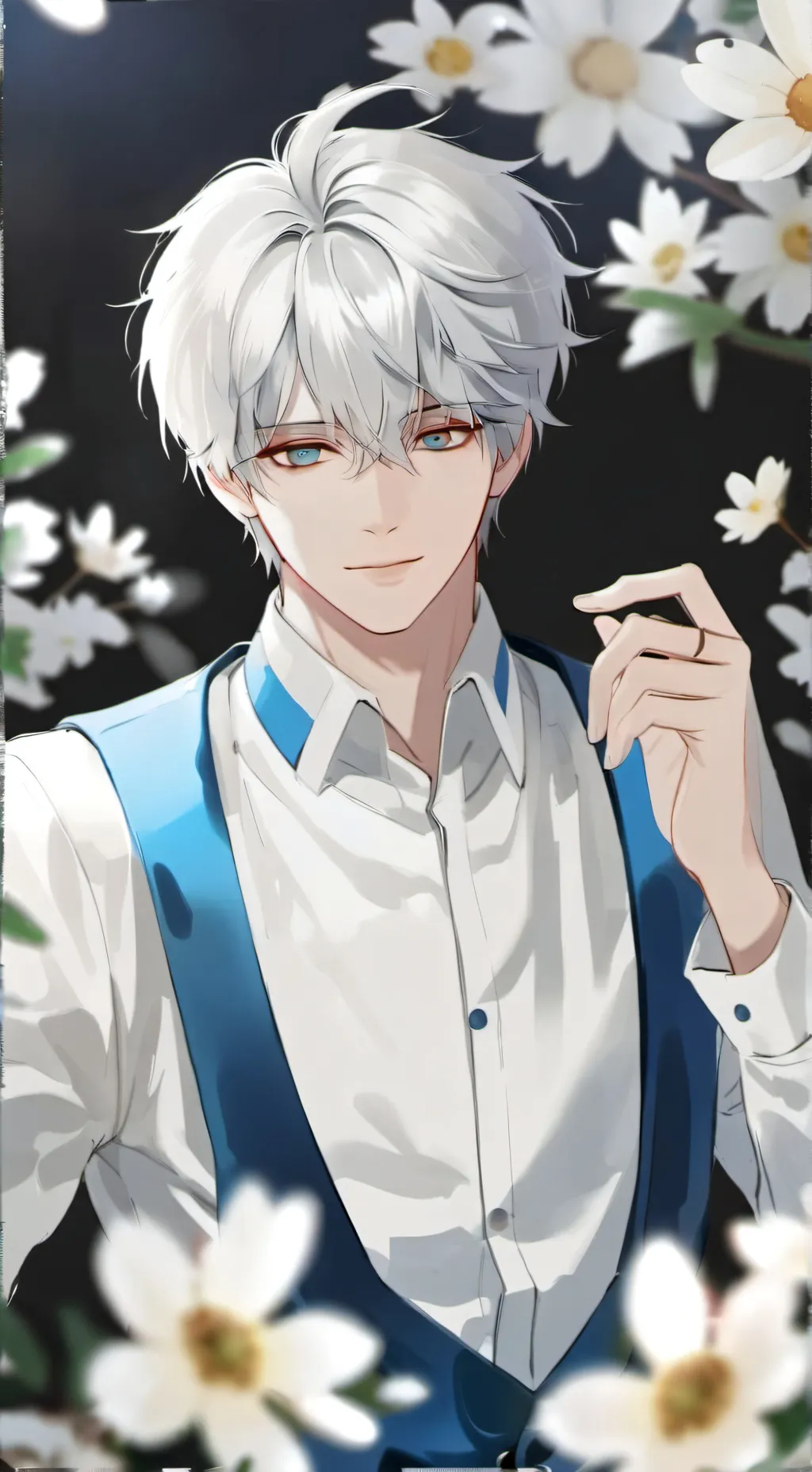 ai character: 温凛 background