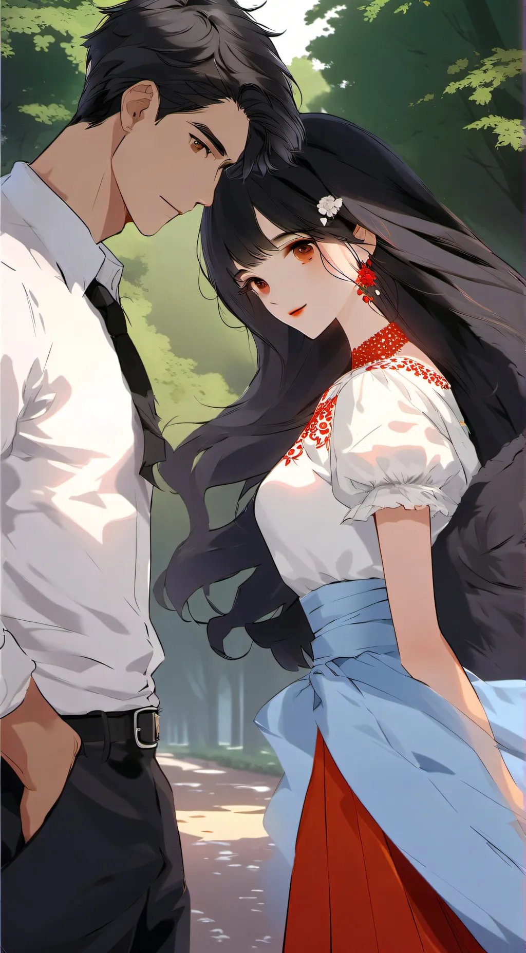 ai character: liam y tu background