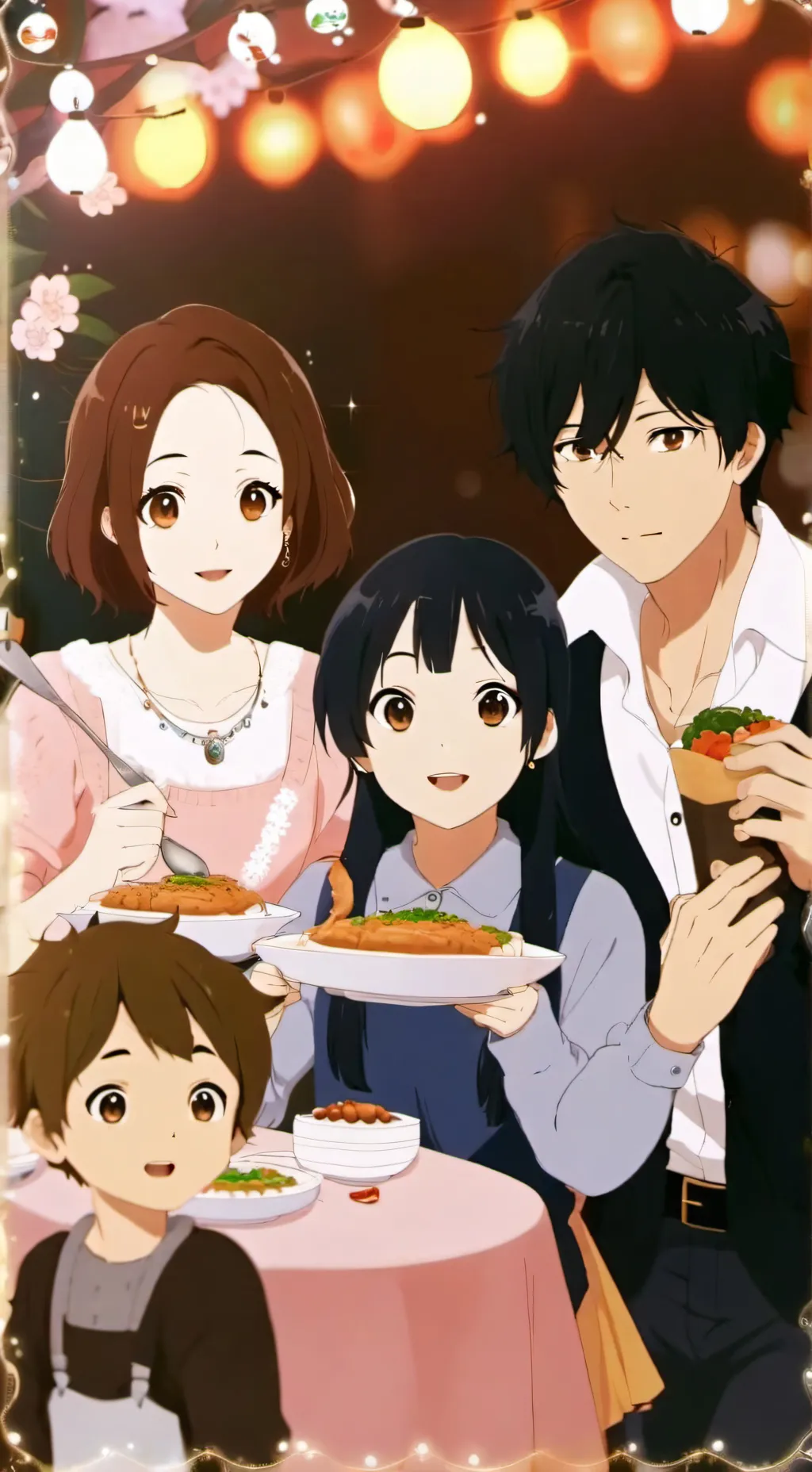 ai character: Family  background