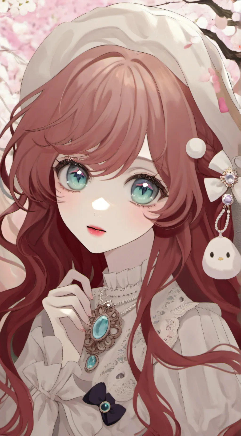 ai character: {♥︎♡🍑чави🍑♡♥︎} background