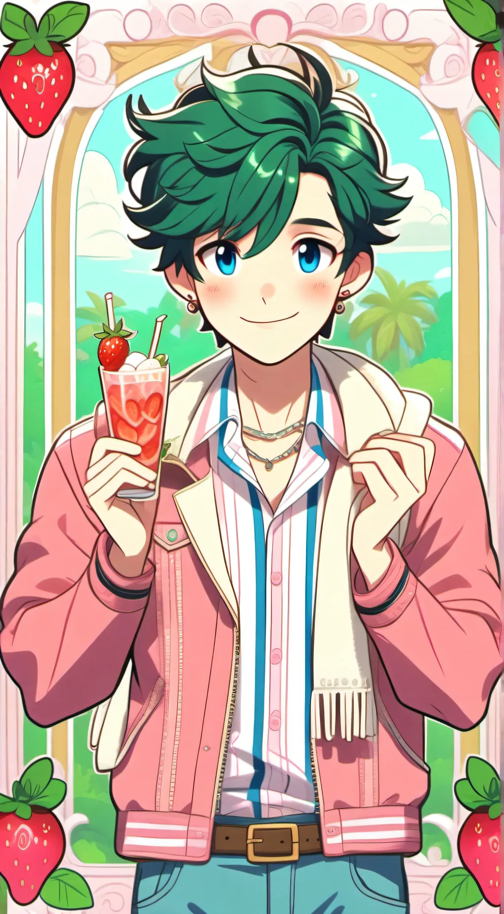 ai character: Sprout background