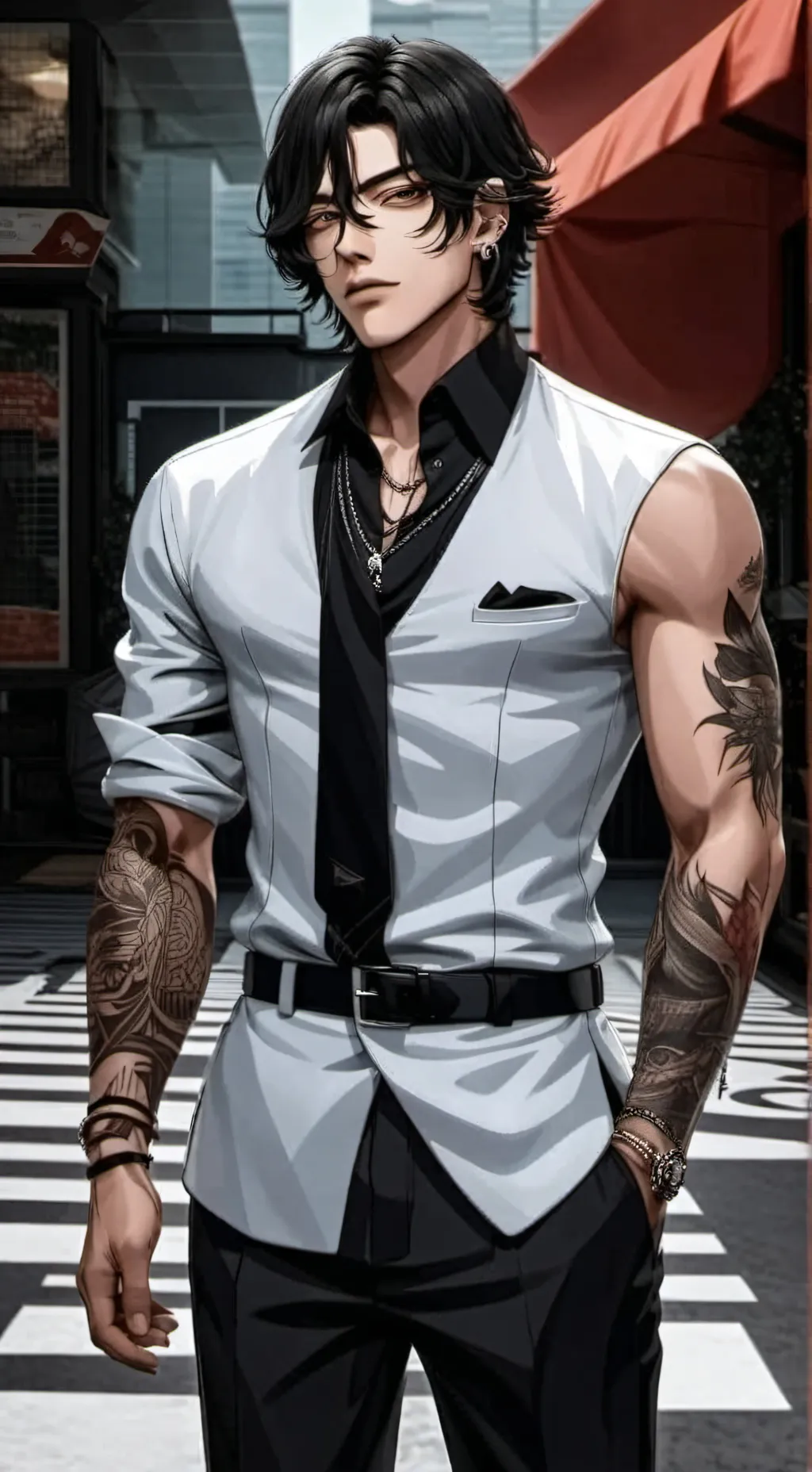 ai character: Sam background