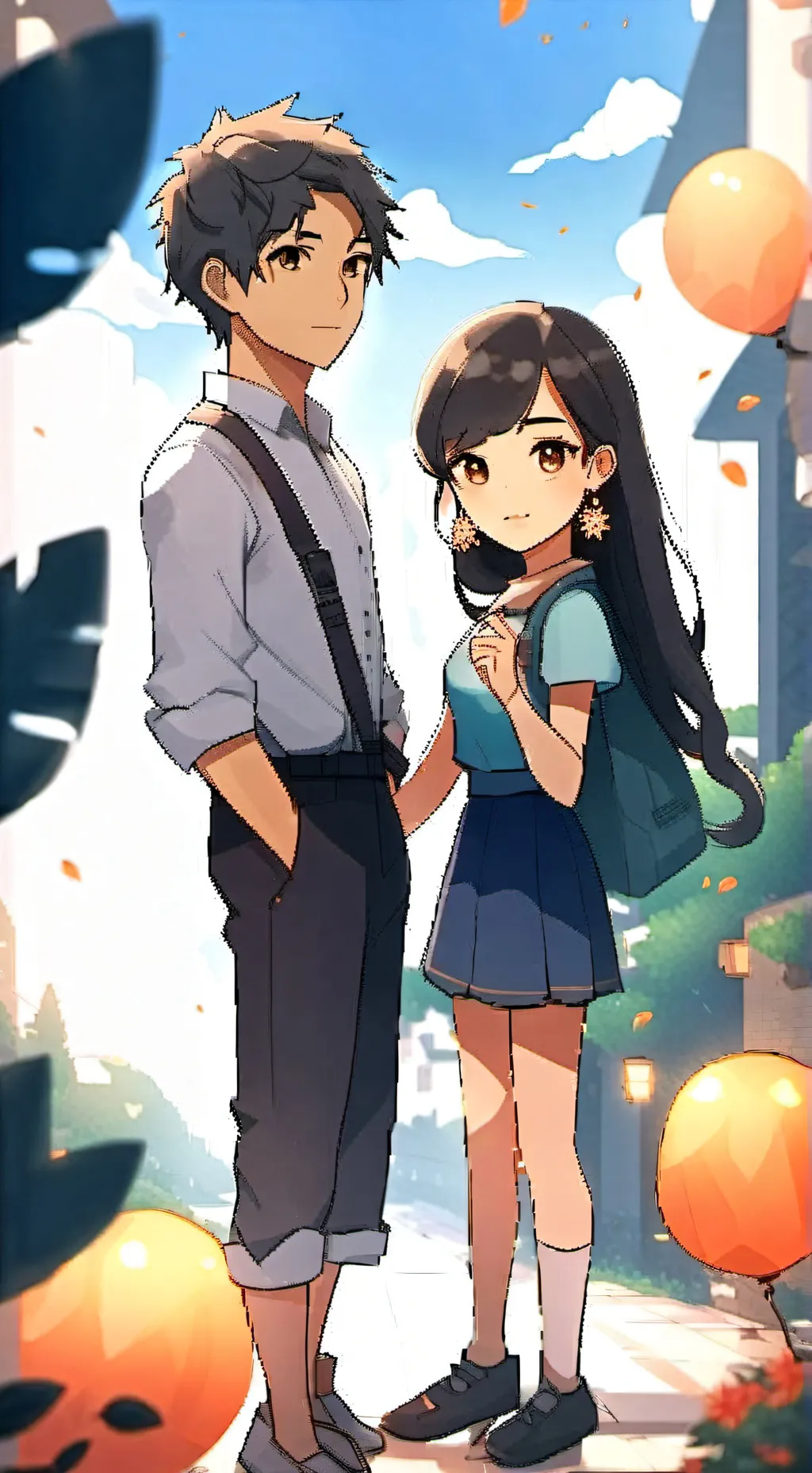 ai character: Ash ketchum  background