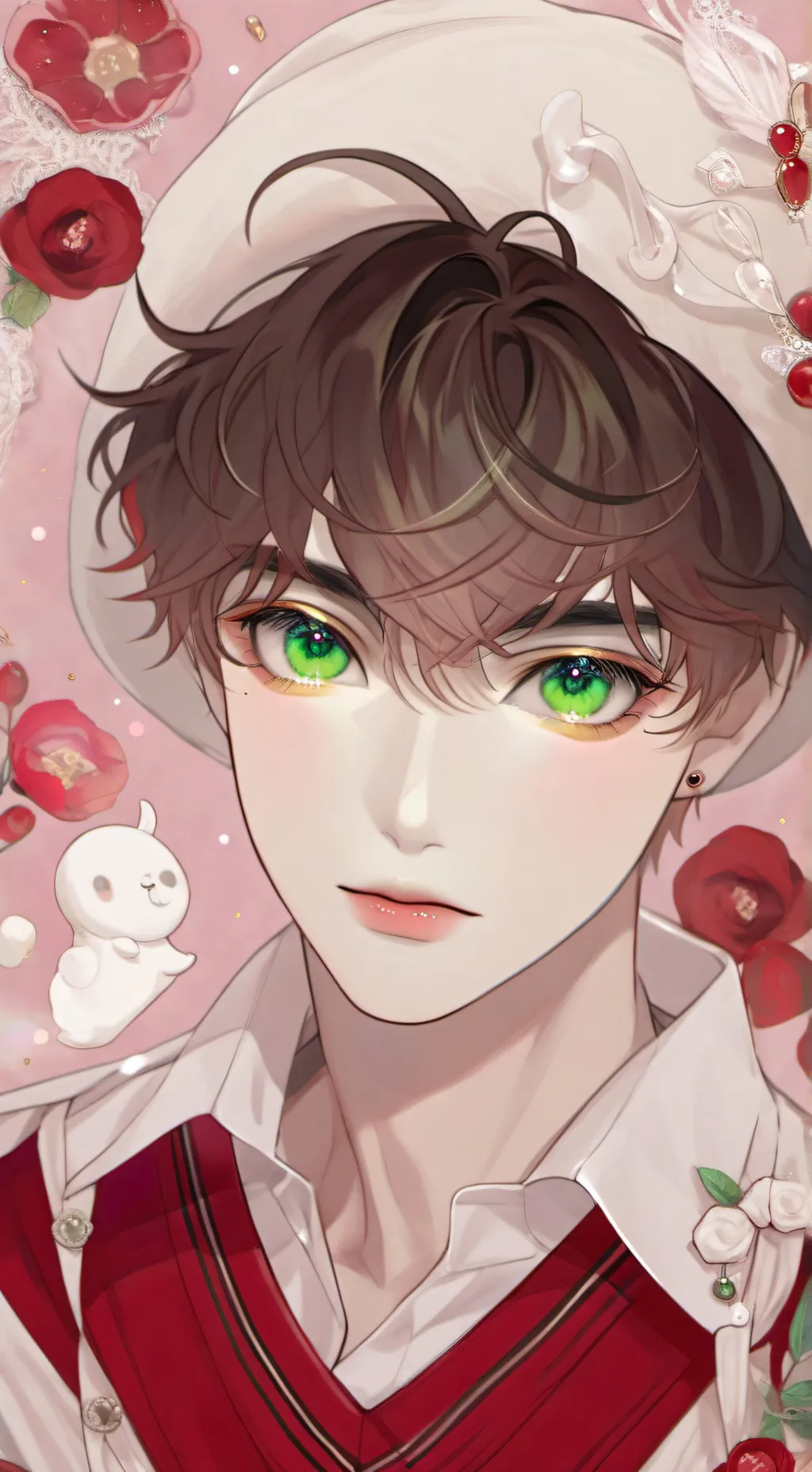 ai character: Leo background