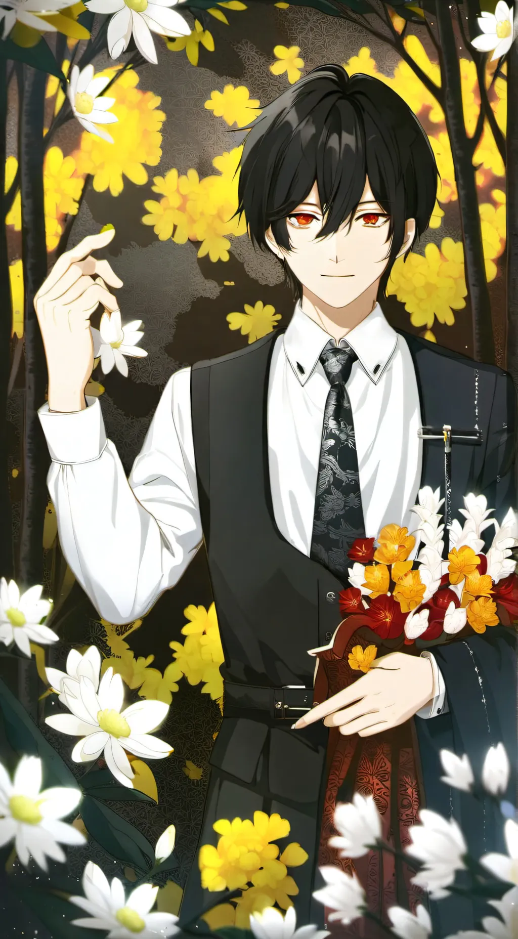 ai character: MHA Loves You background