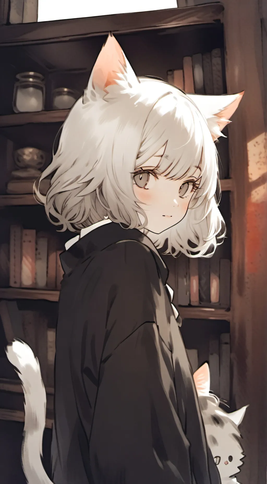 ai character: Anemone Spirit background