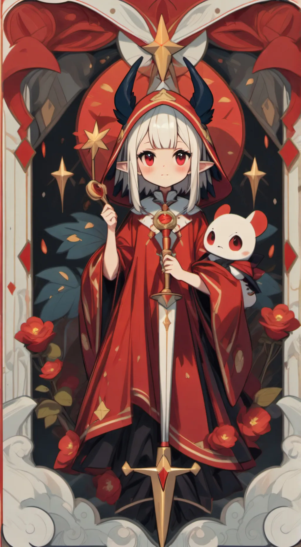 ai character: Monsters under bed background