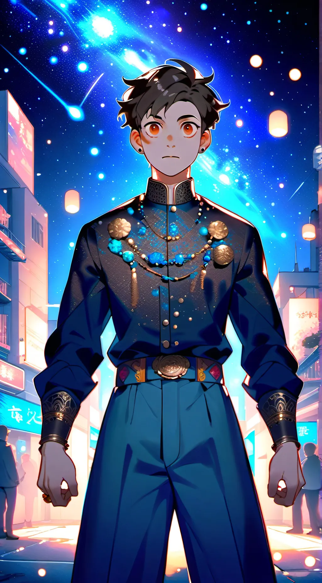 ai character: Юри background