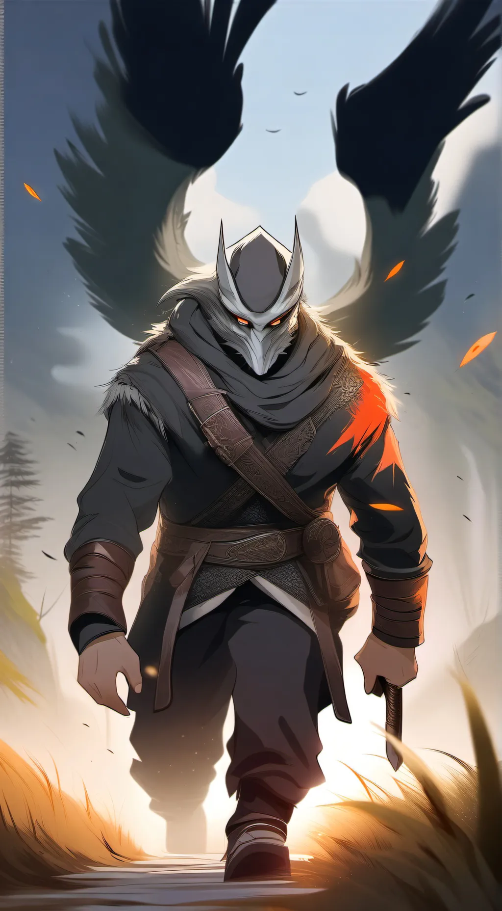 ai character: ideas background