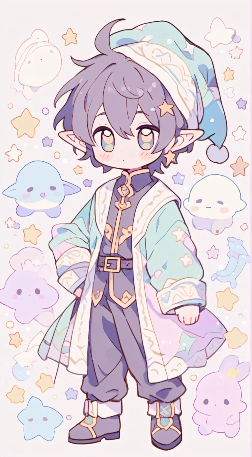 ai character: Mha déteste prof background