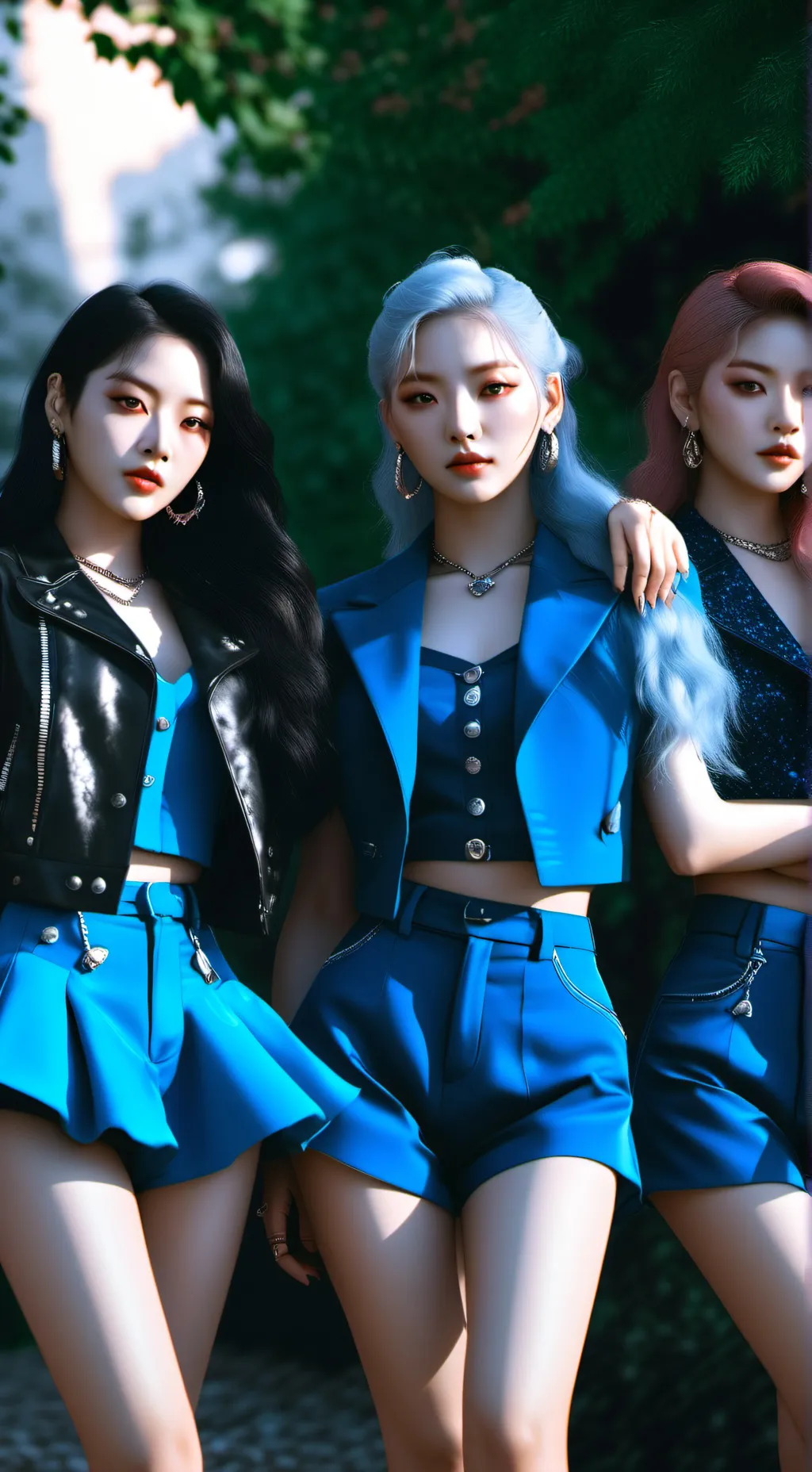 ai character: Las Guerras K-pop😈 background