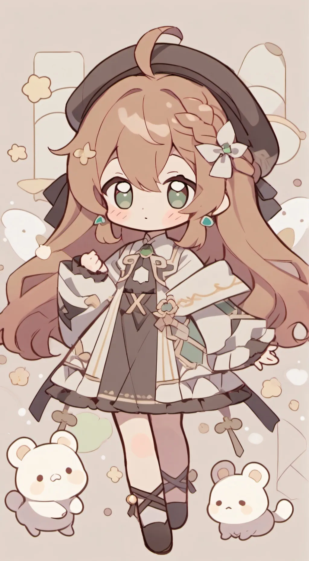 ai character: Mia(spoiled)￼￼ background