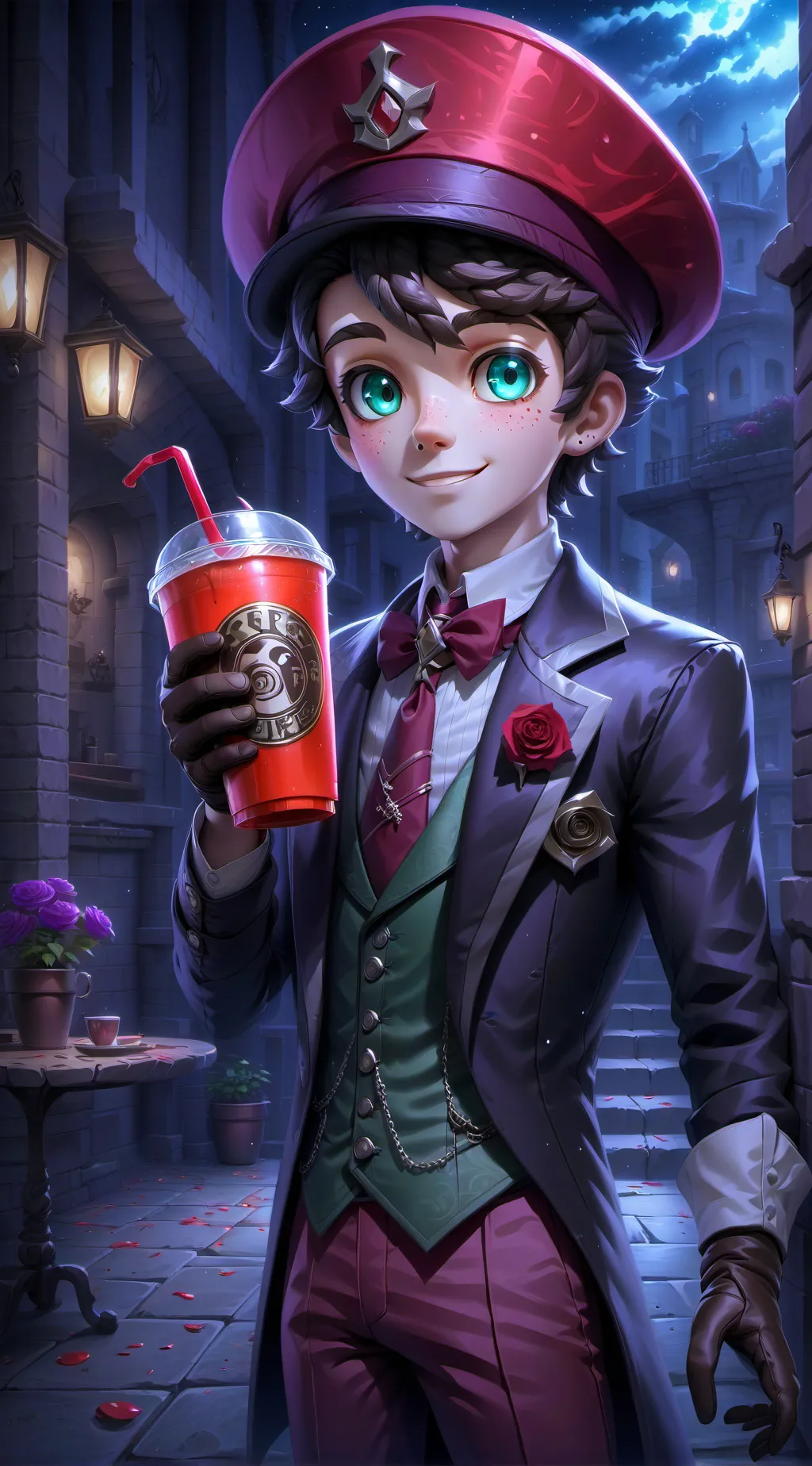 ai character: Gabriel  background