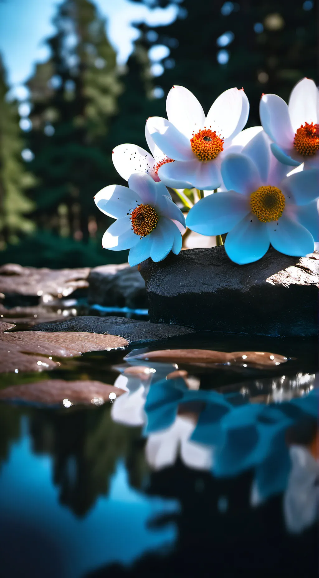 ai character: 💐🌷🌹🥀🌻🌼🌸🌺 background