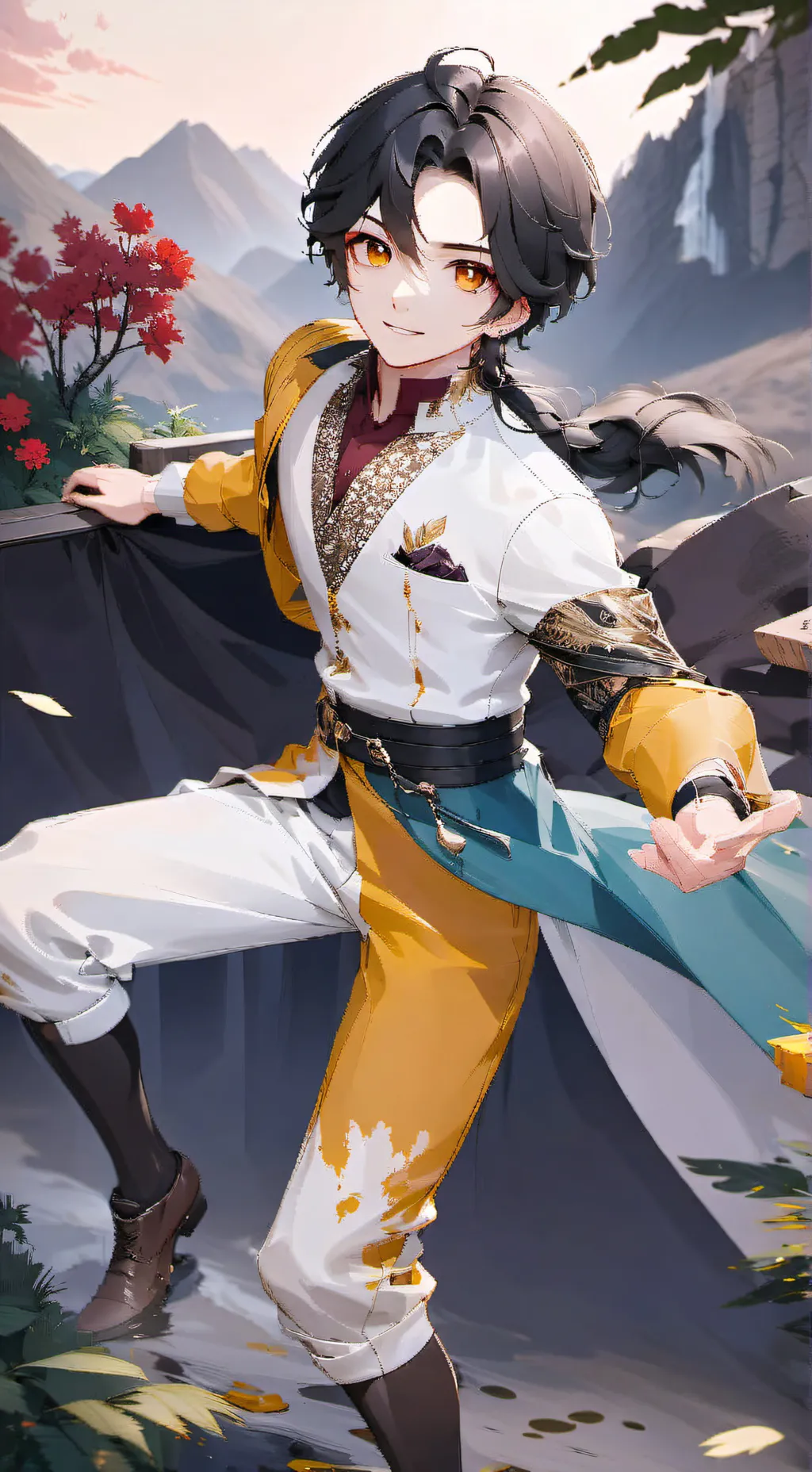 ai character: shi-on background