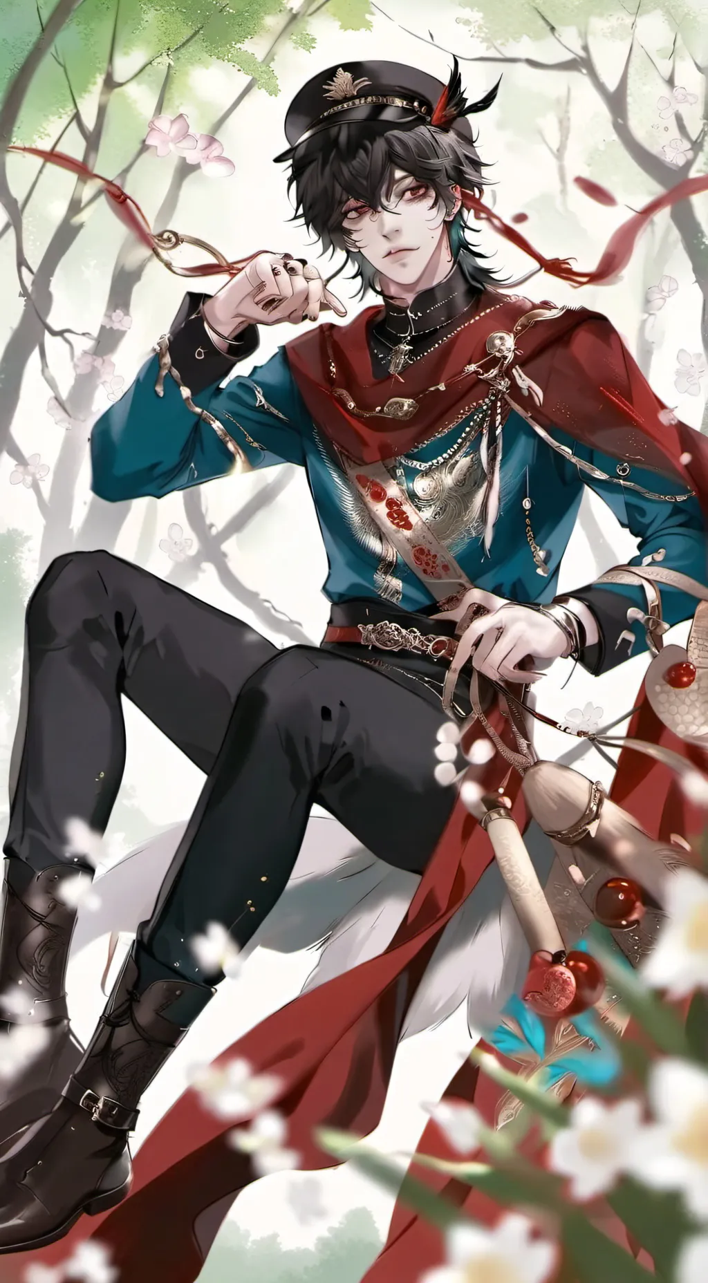 ai character: martin background