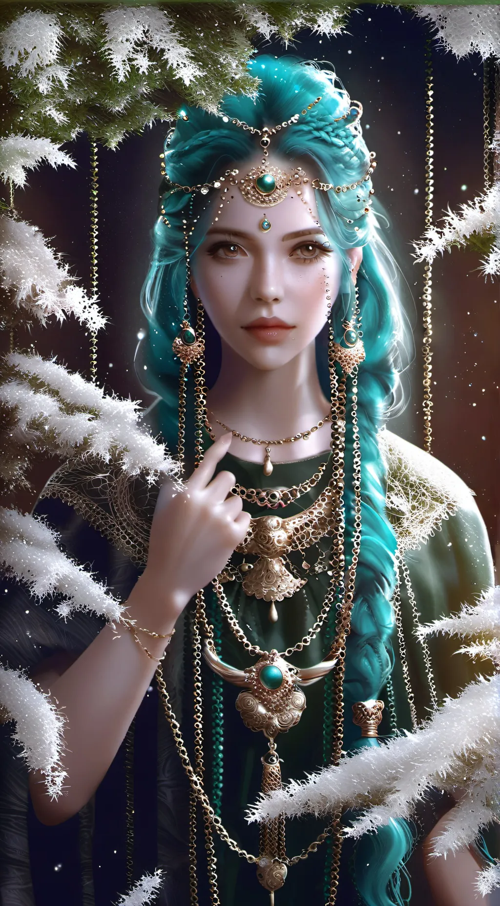 ai character: Enola  background