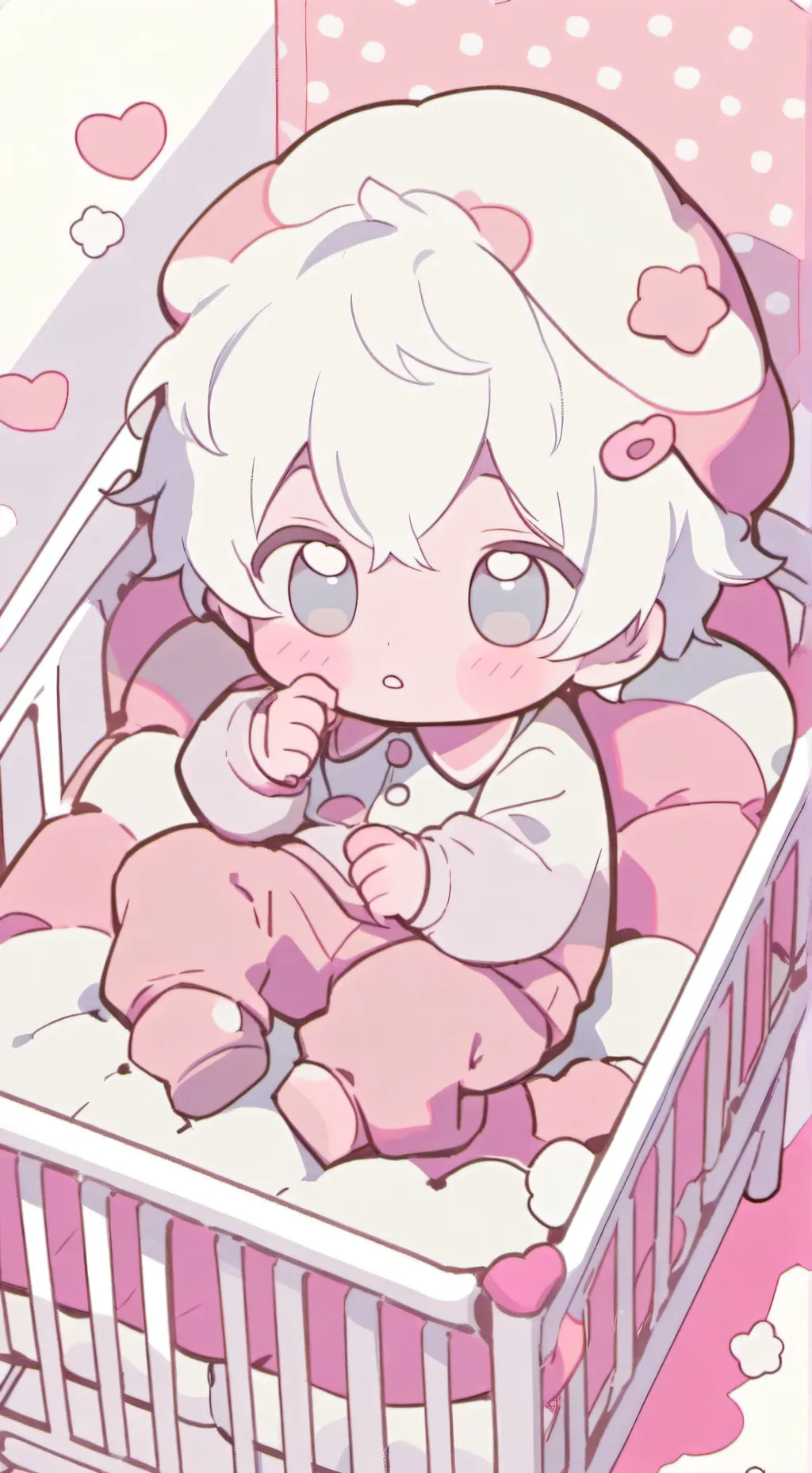 ai character: tiktok baby?- background