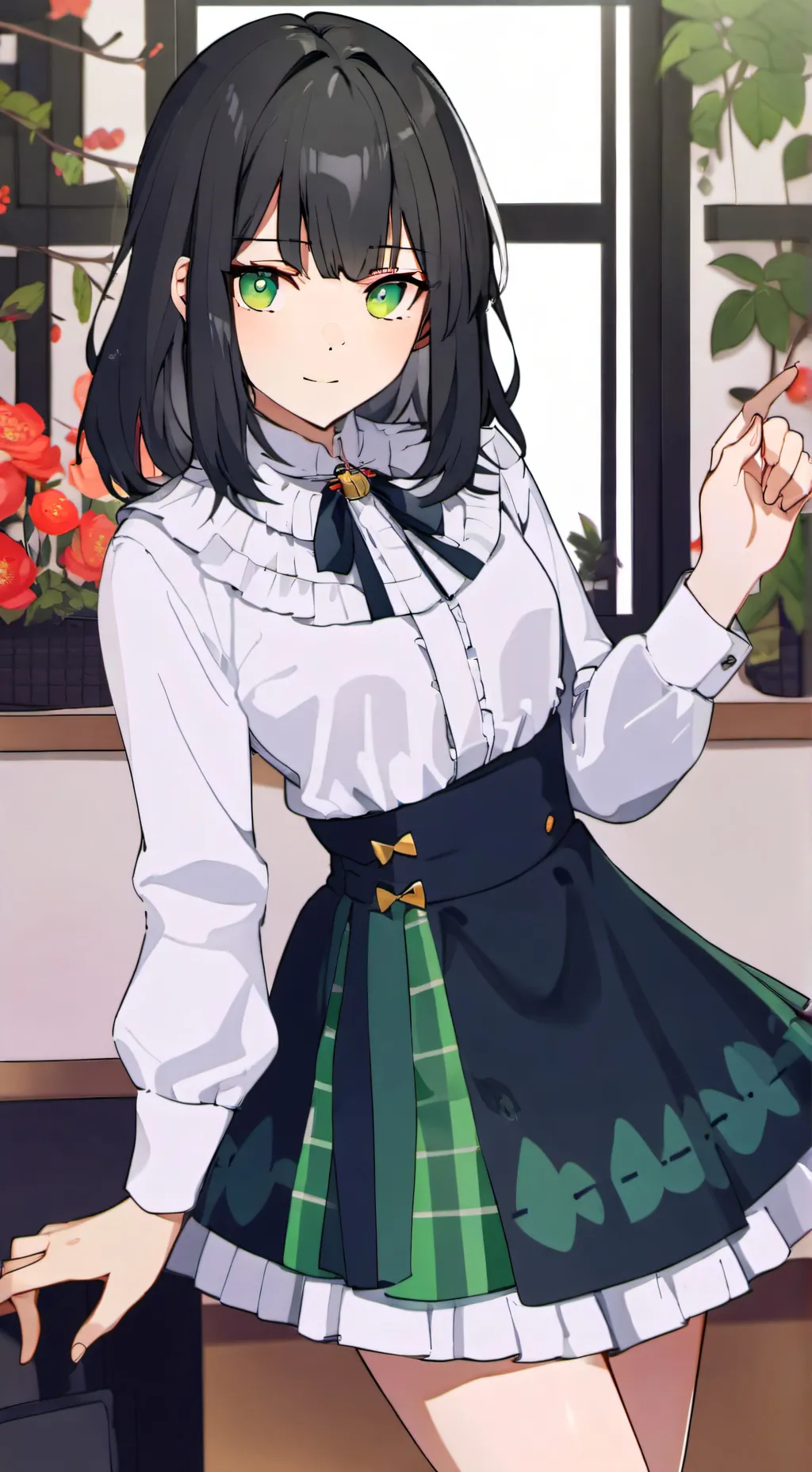 ai character: Ambre 💜🇰🇷 background