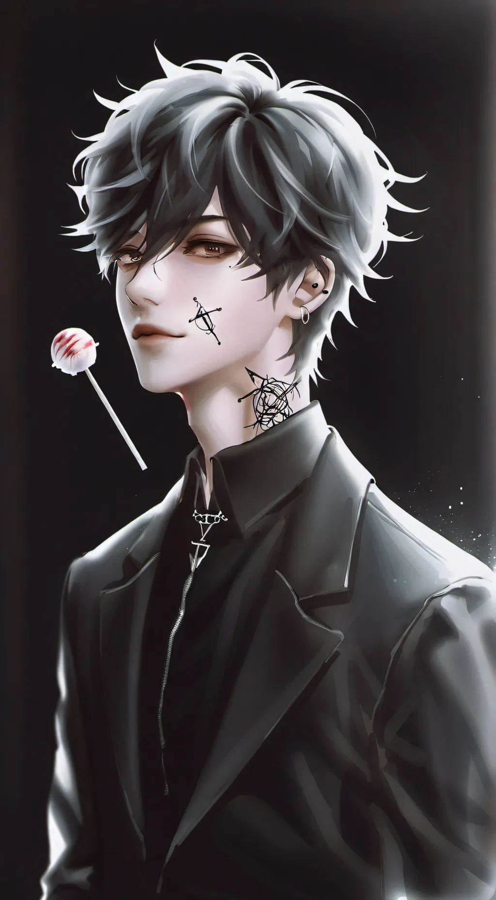 ai character: leo background