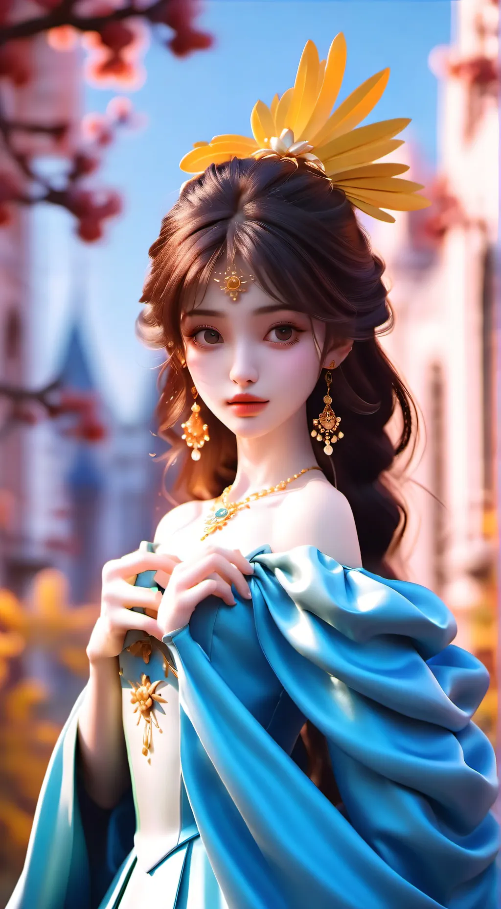 ai character: СяоМао background