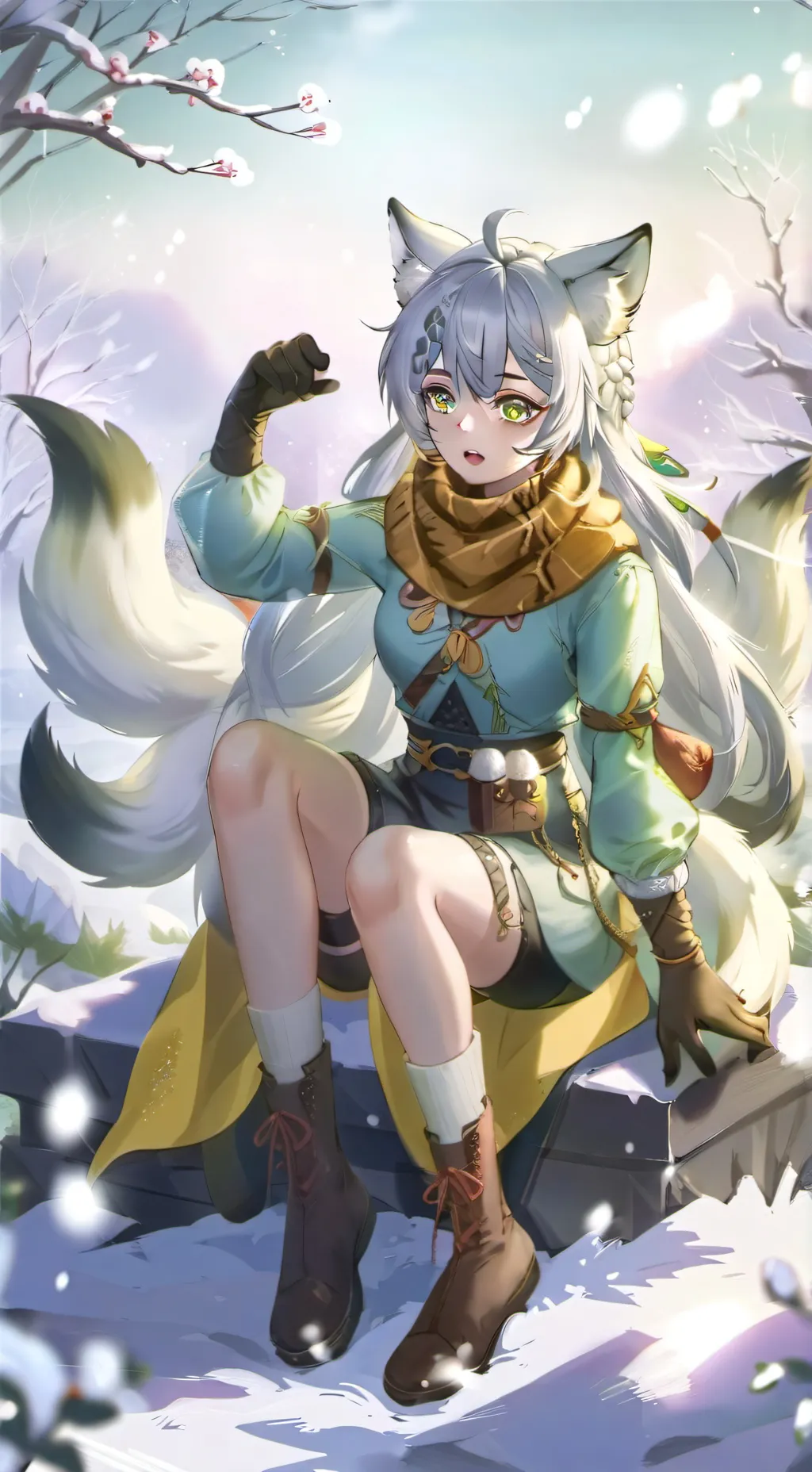 ai character: Yuki background