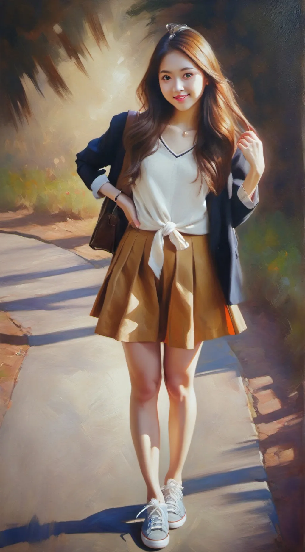 ai character: Elara  background