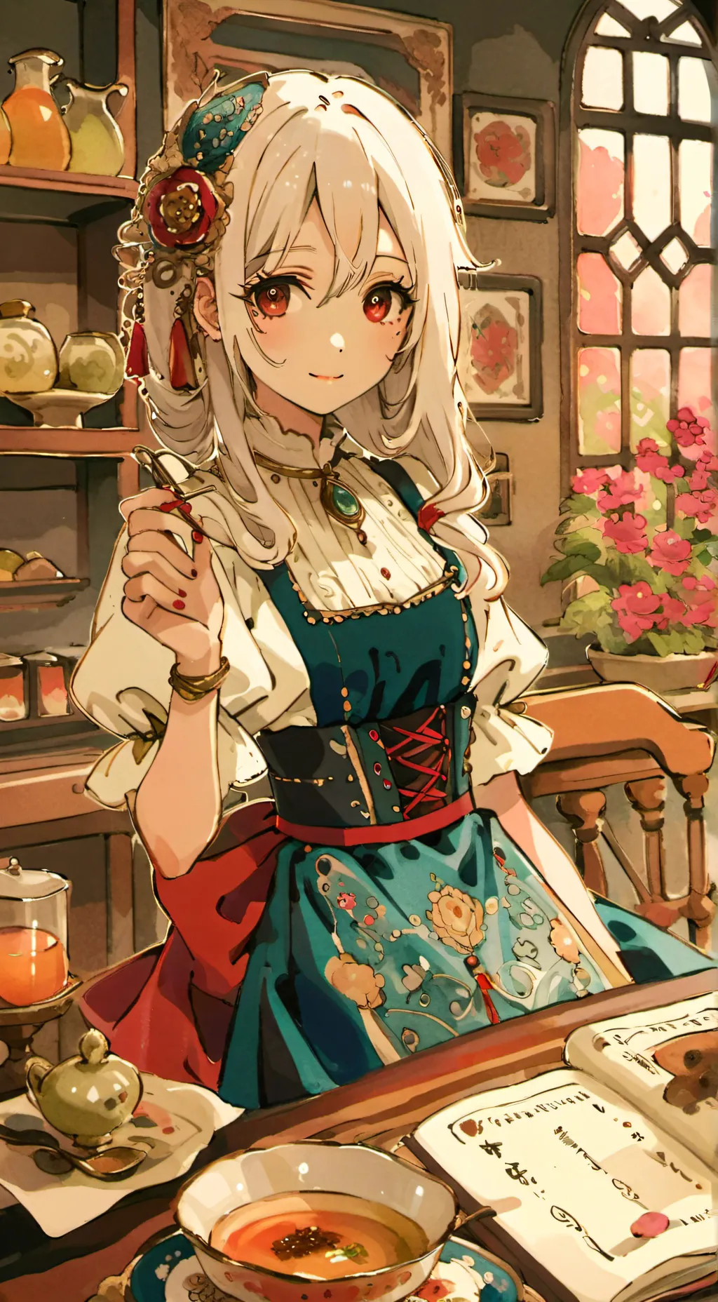 ai character: mia background