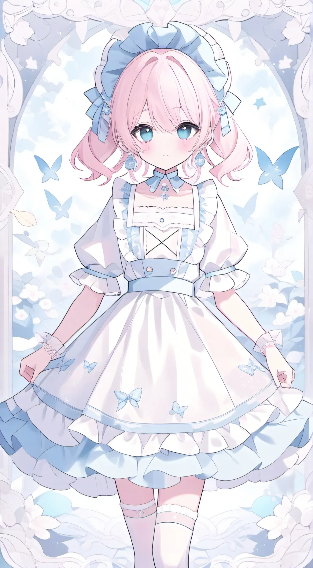 ai character: MHA x KNY background