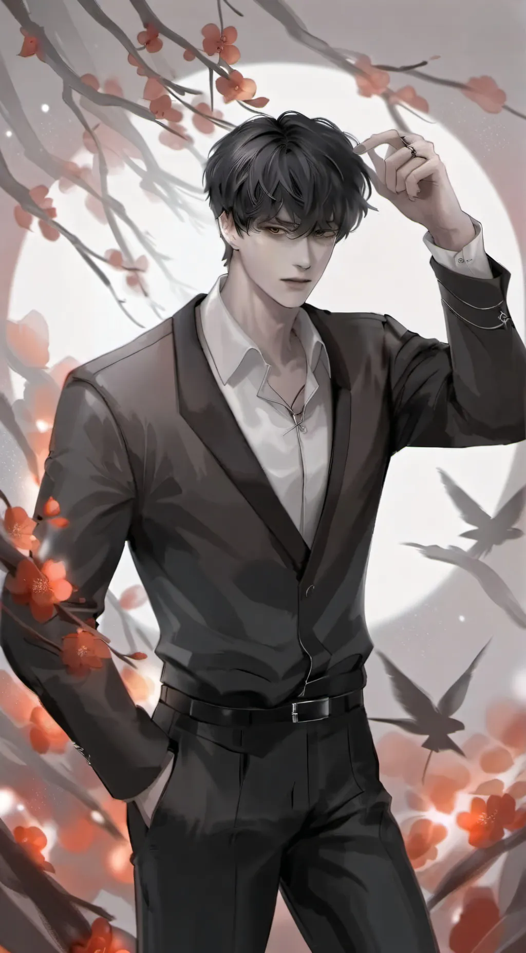 ai character: ★Mark★ background