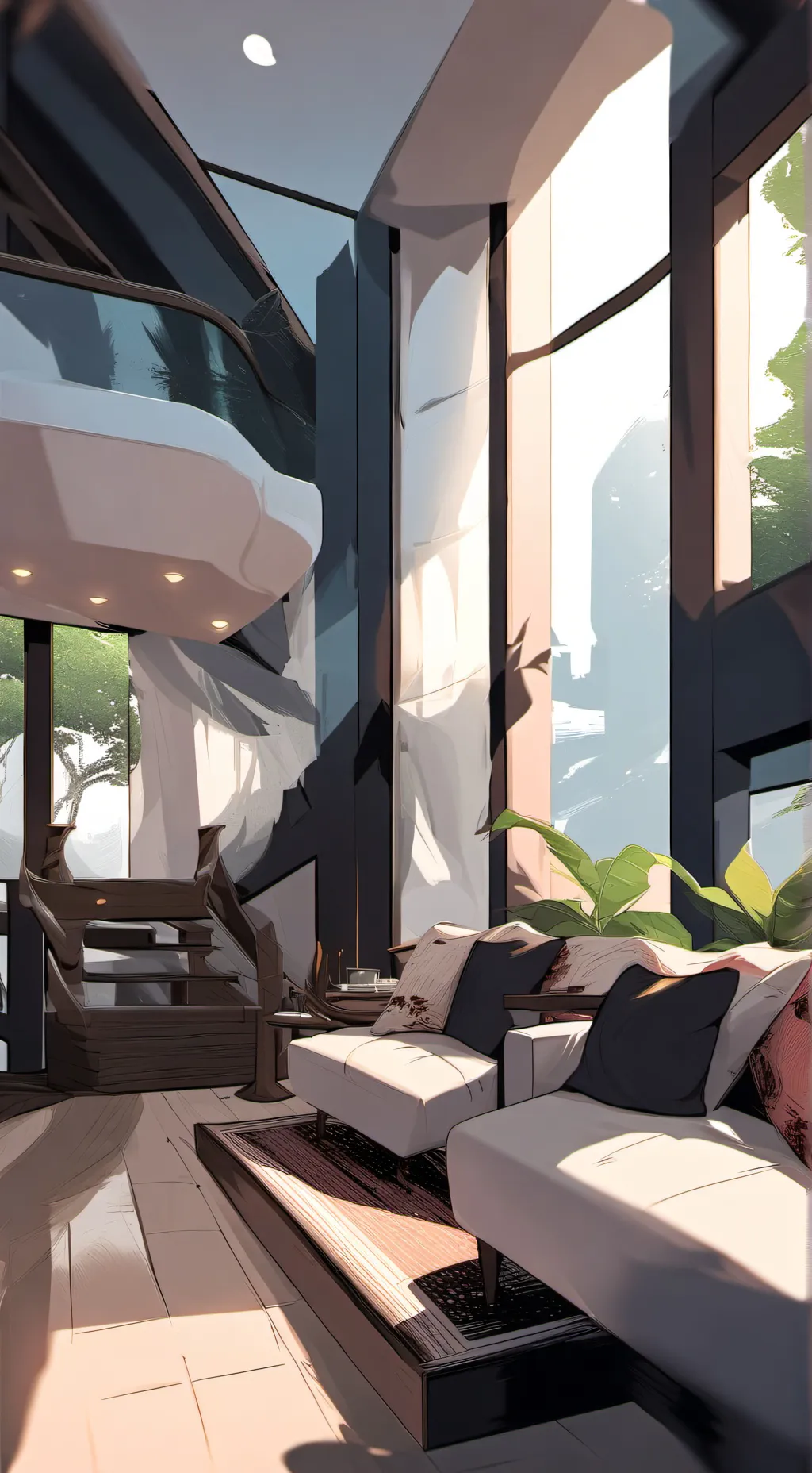 ai character: Strange family background