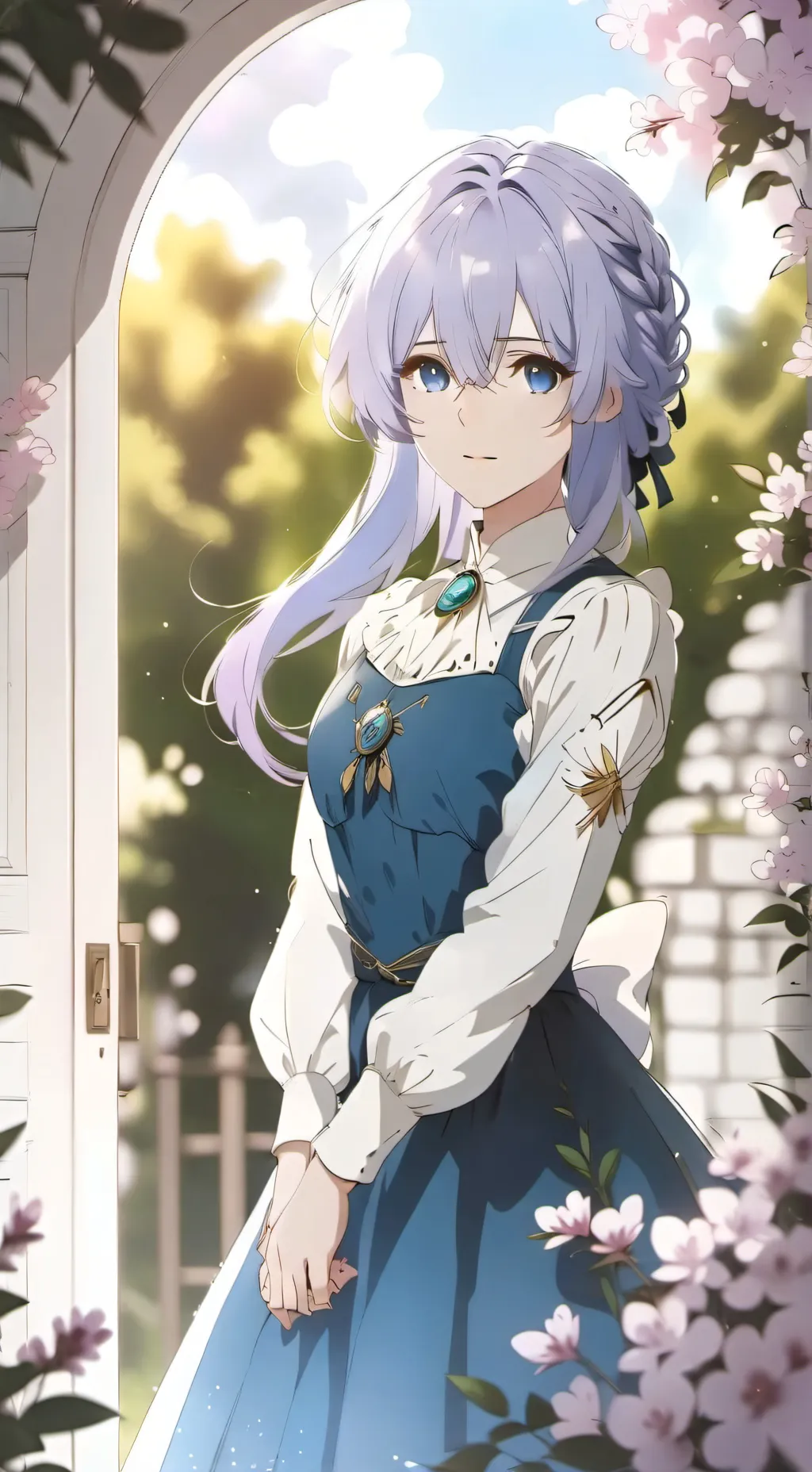 ai character: Vina. background