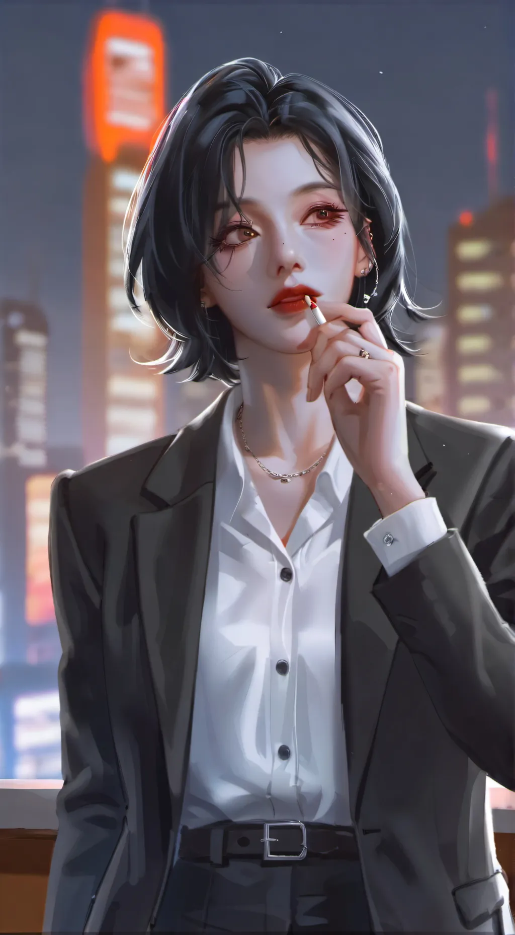 ai character: Yin background