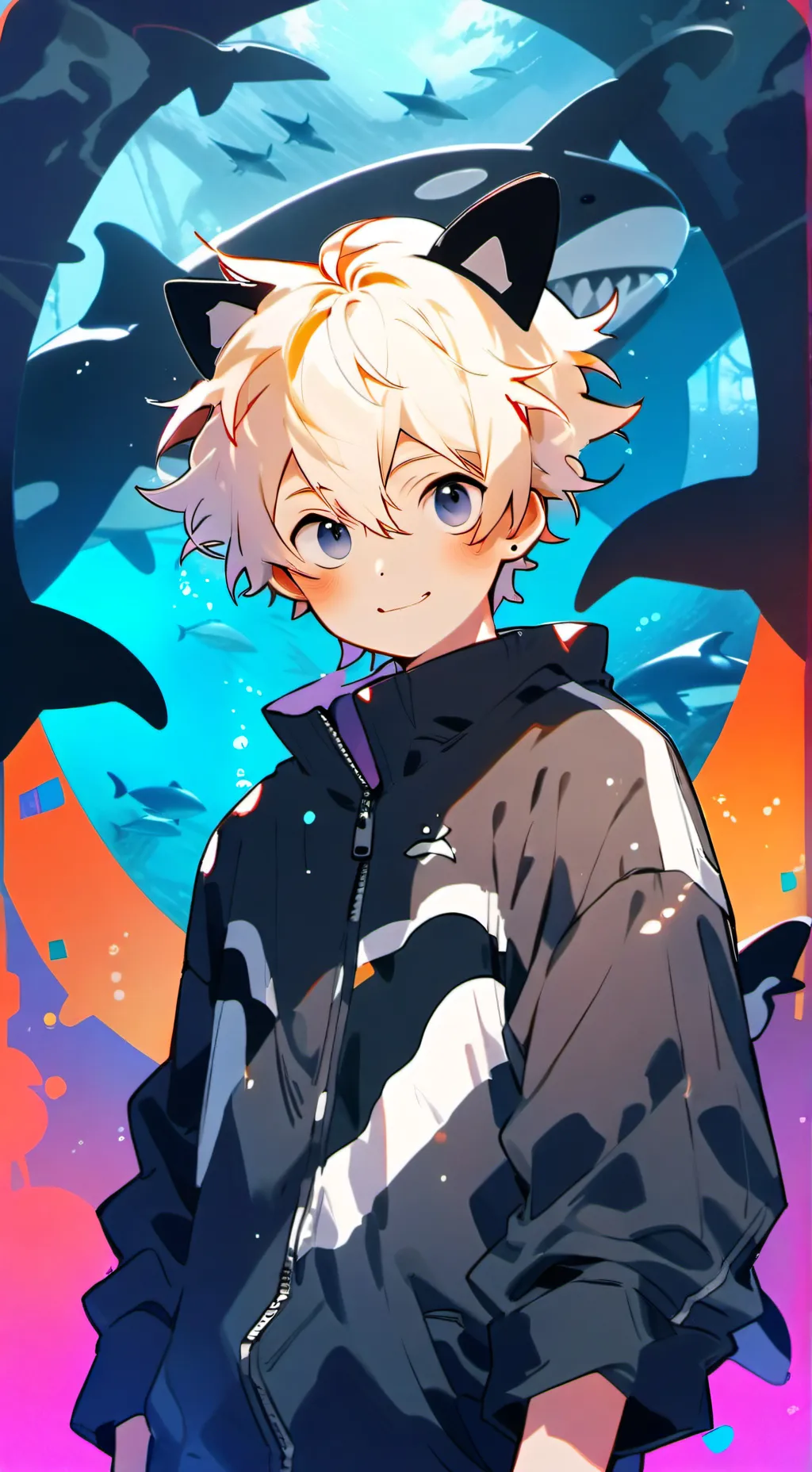 ai character: LUCA  background