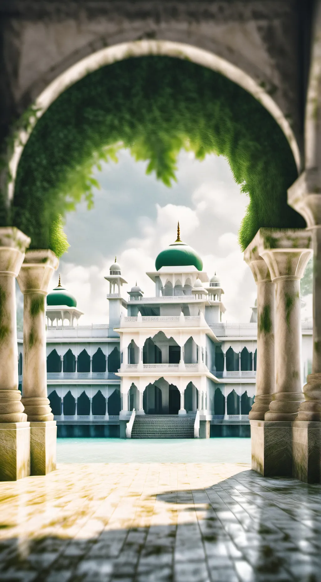 ai character: estate  background