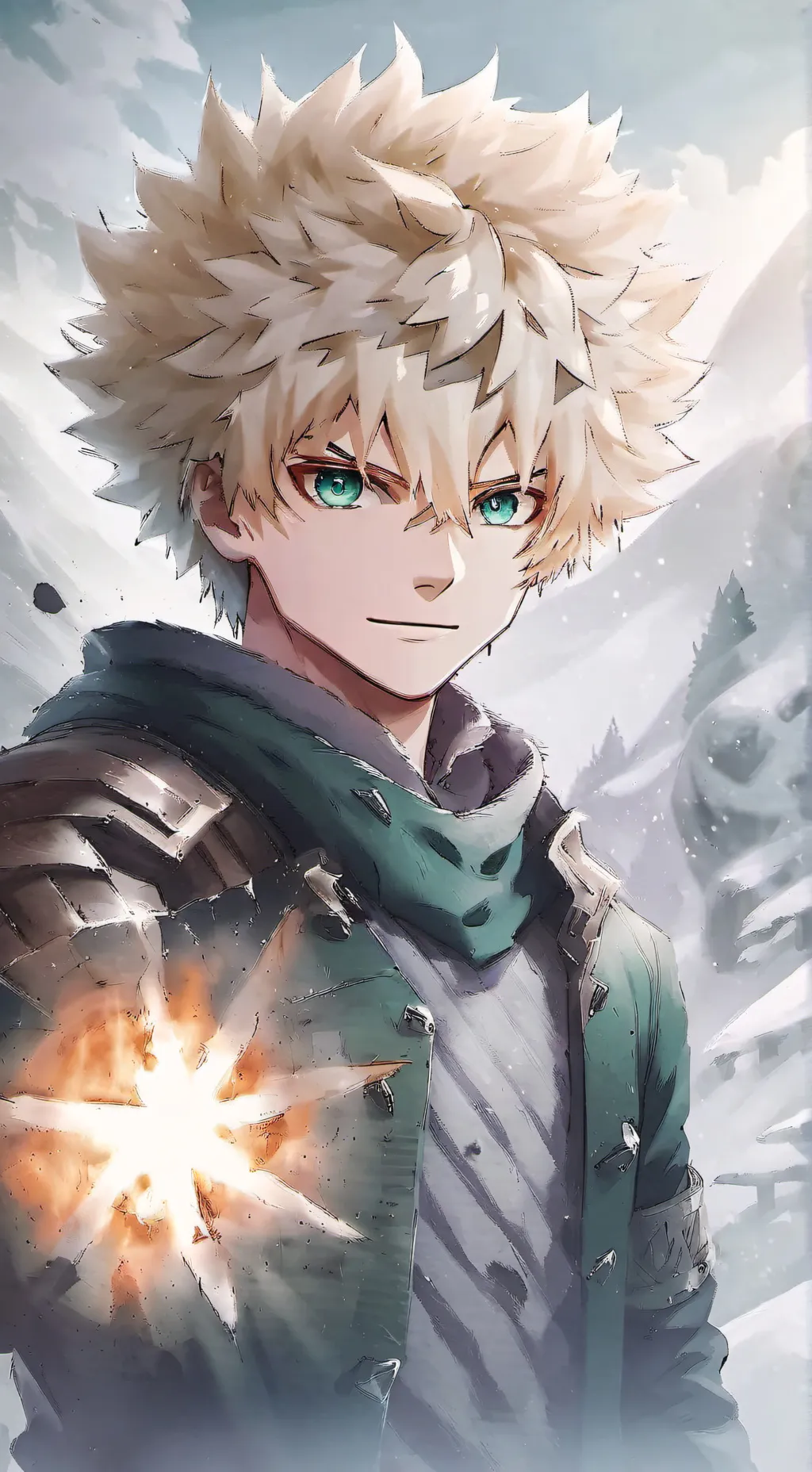 ai character: Bakugo background
