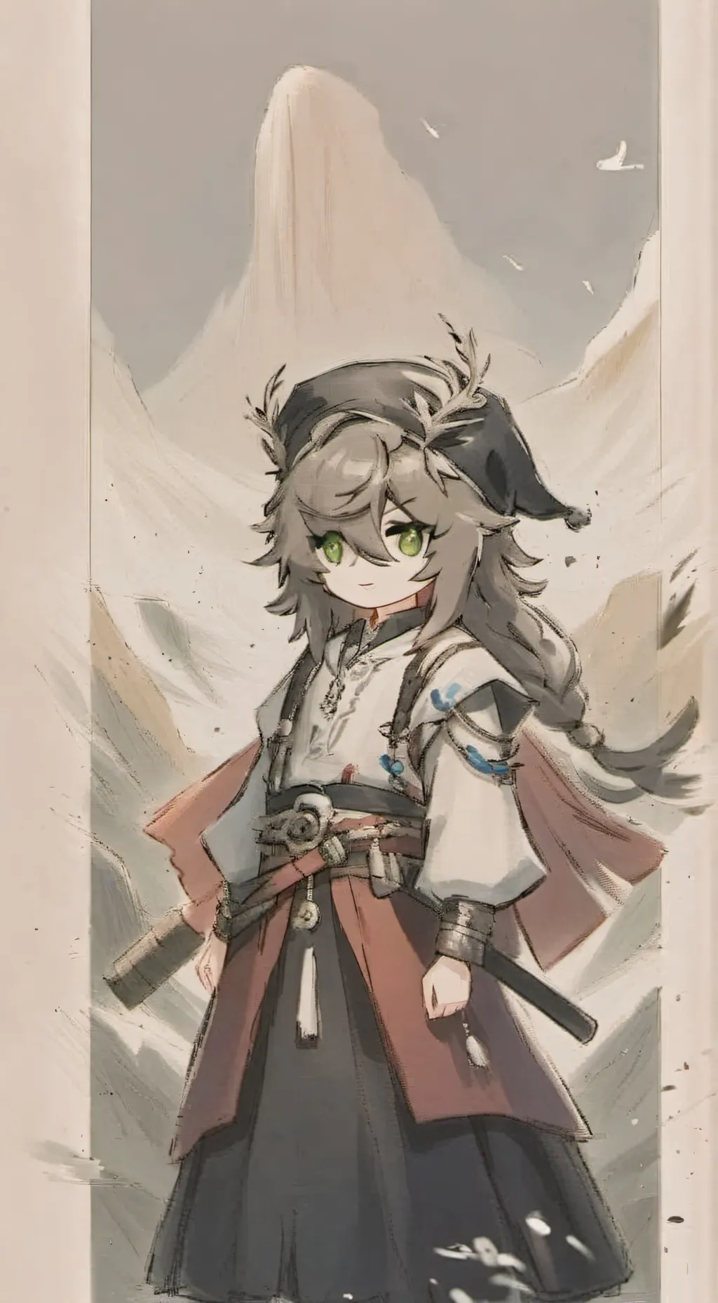 ai character: deku 🥰 background