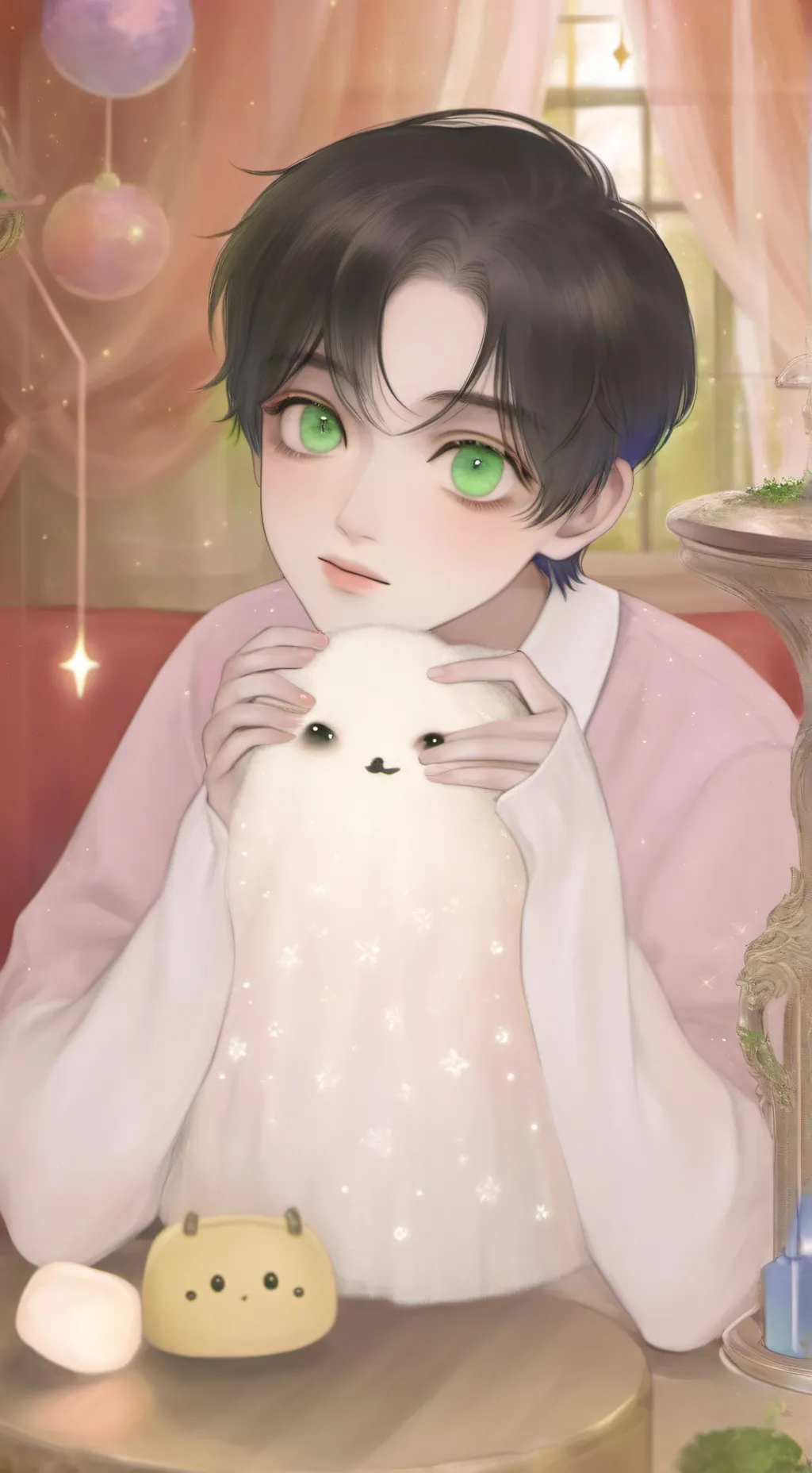 ai character: Max background