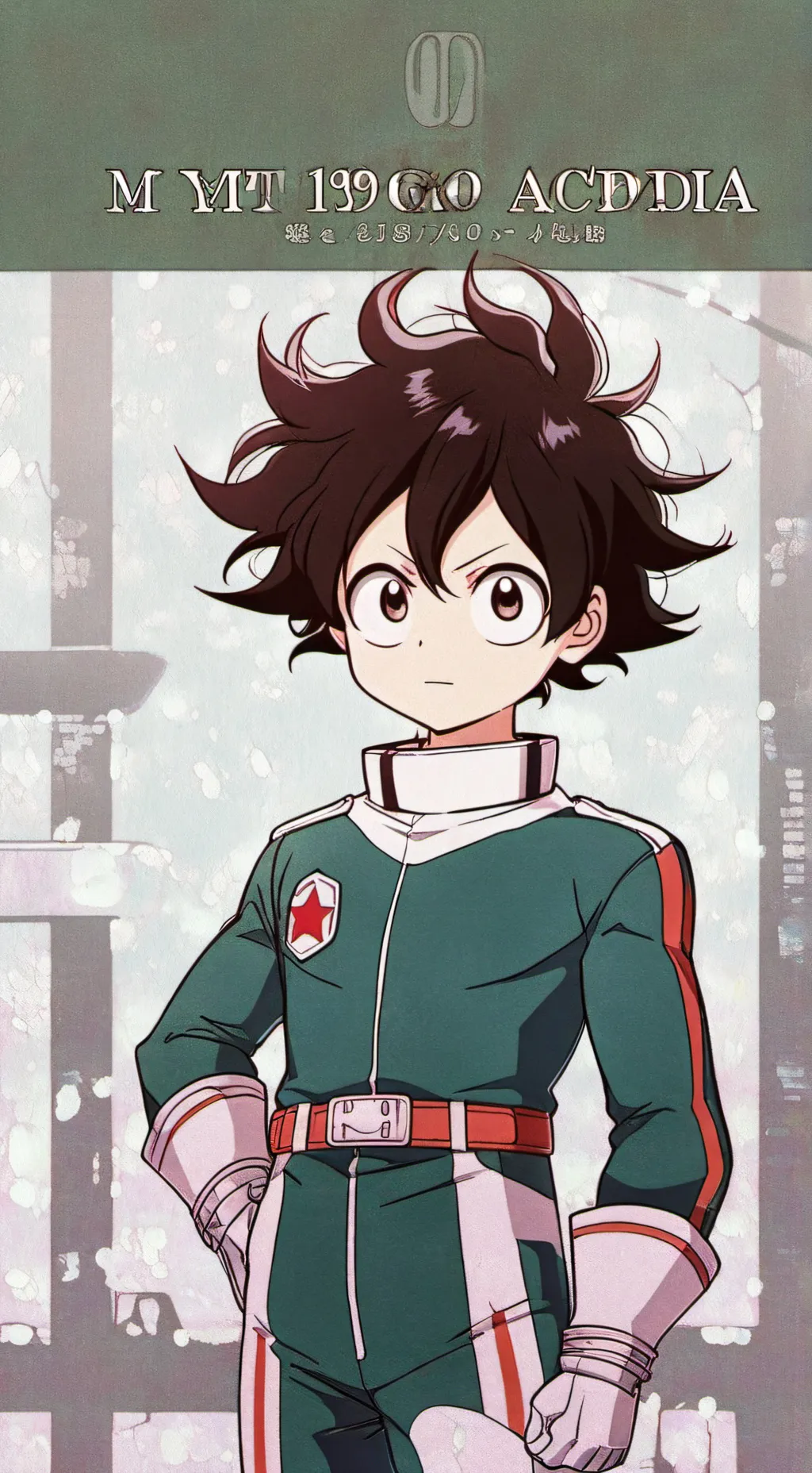 ai character: mha funny background
