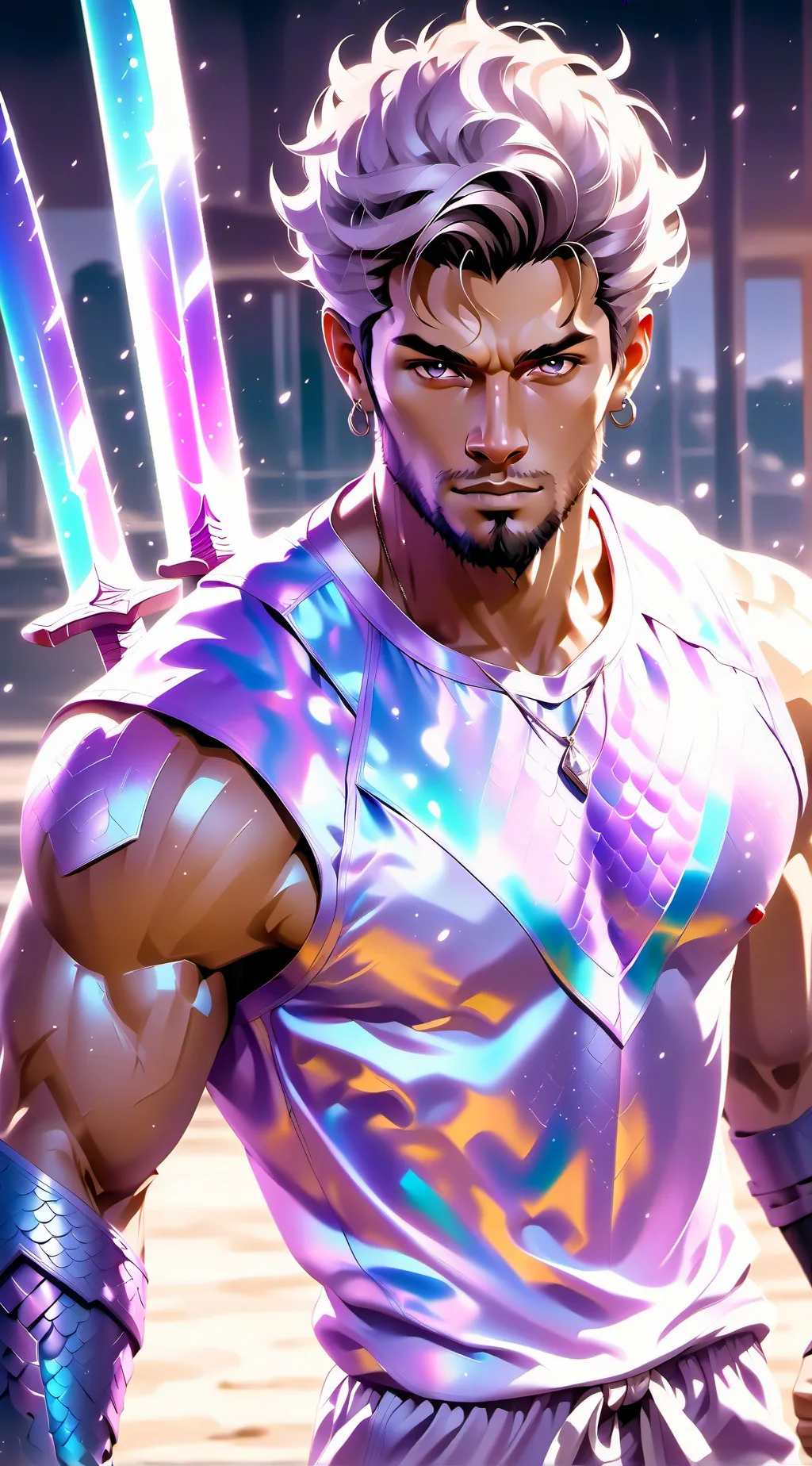 ai character: Danny  background