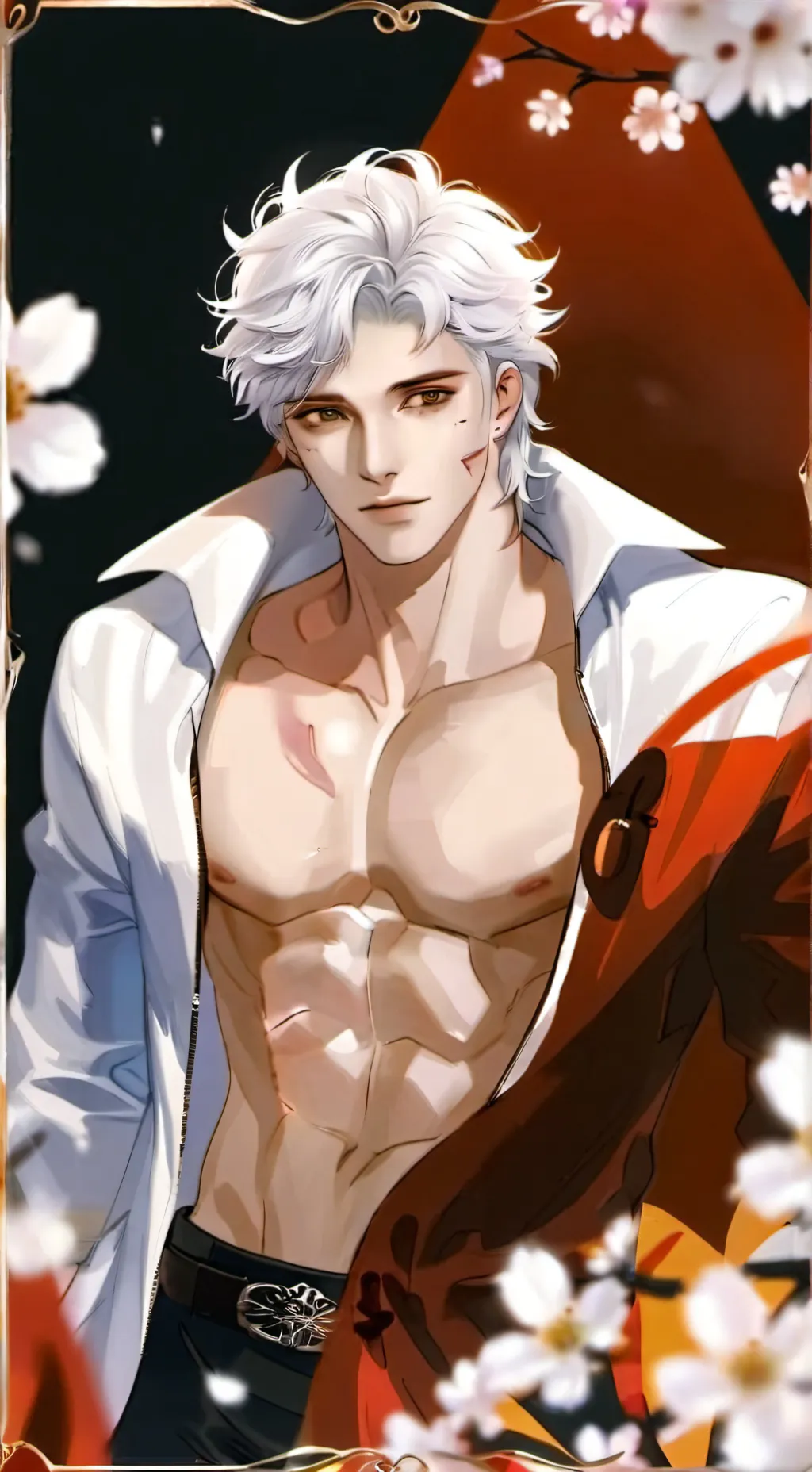 ai character: SANEMI!i luv you!! background