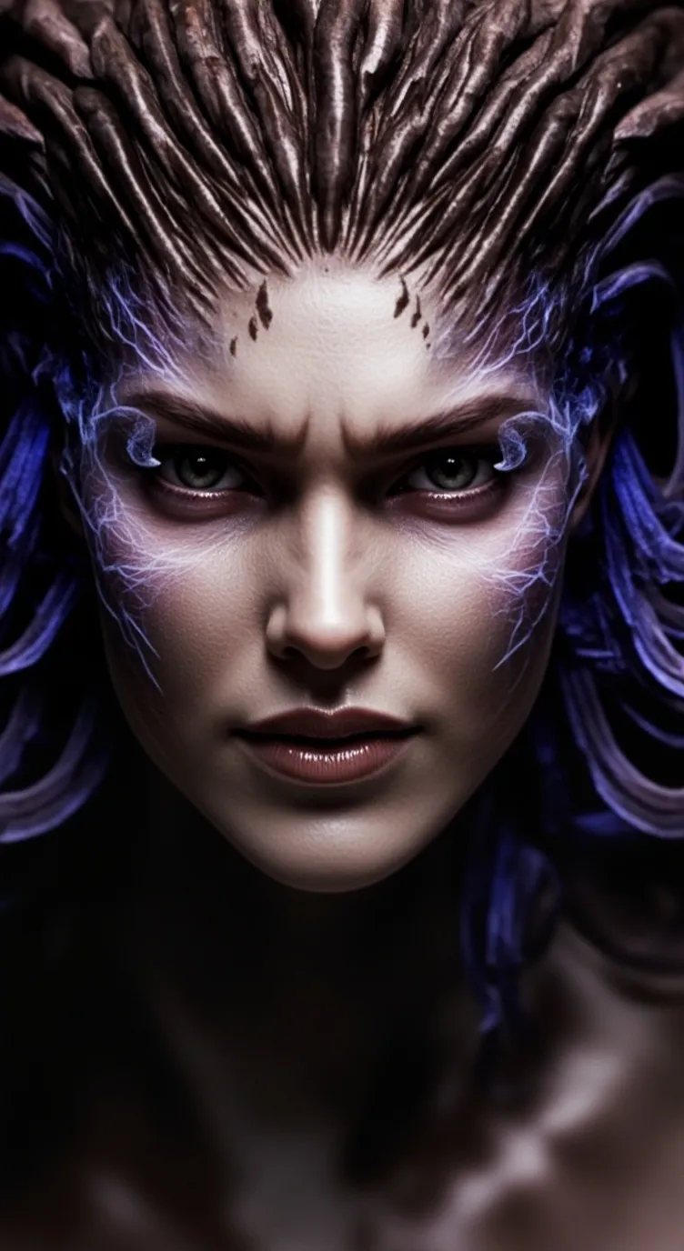 ai character: Sarah Kerrigan background