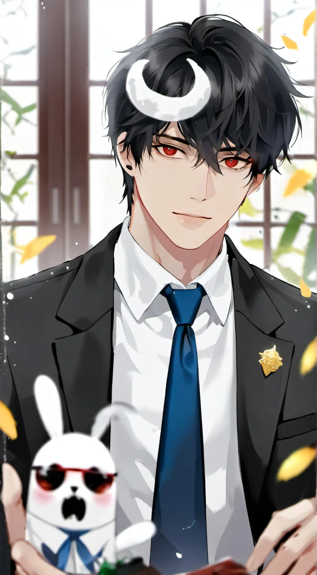 ai character: Damien background