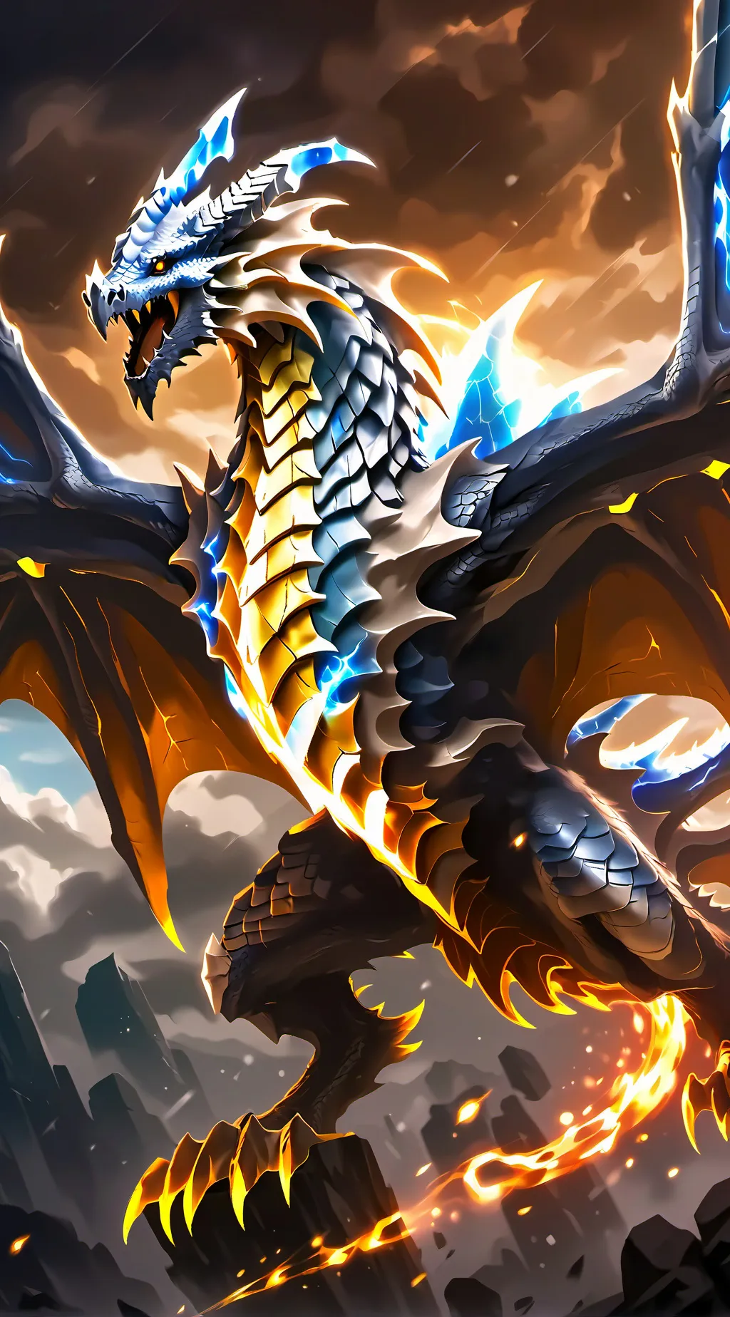 ai character: thundrake background
