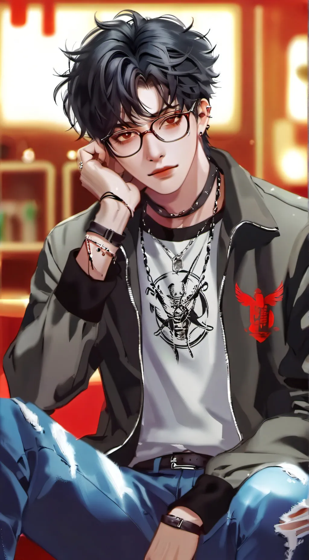 ai character: Darrel  background