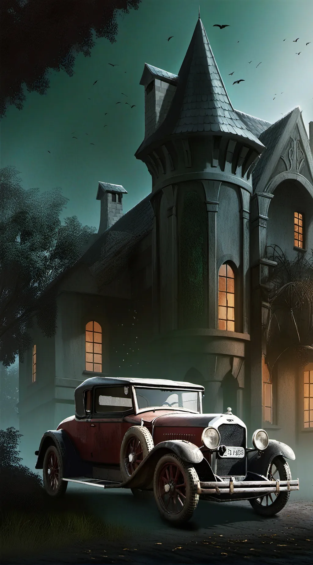 ai character: Murder mystery background