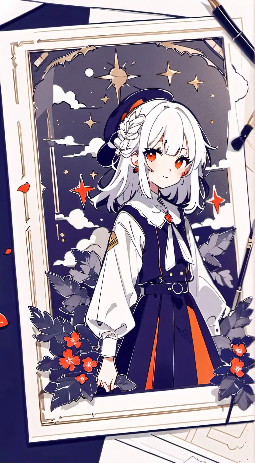 ai character: Lulú  background