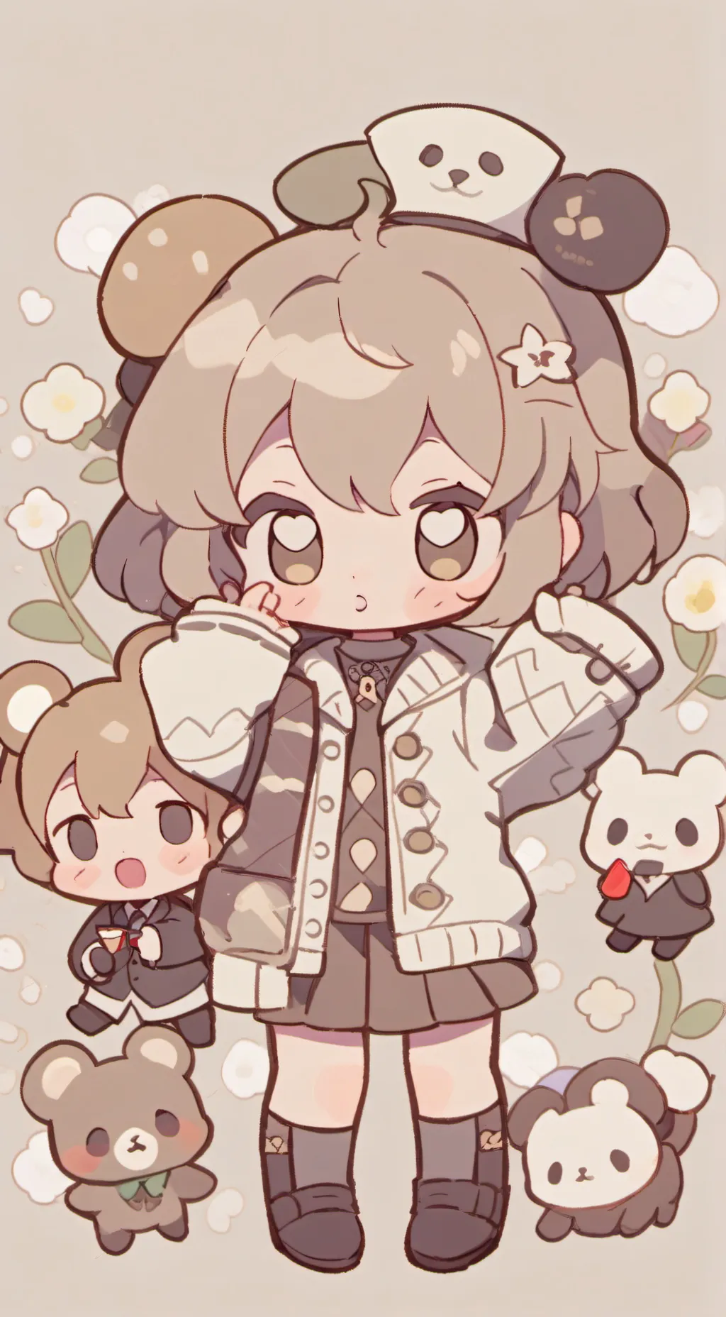 ai character: 8-Pack background