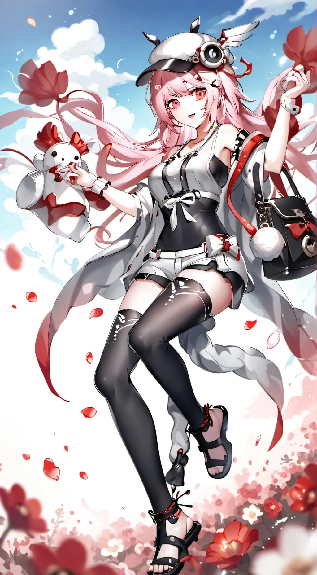 ai character: "el dibujo" background